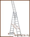Трехсекционная лестница Эйфель Премьер ТЛ 3х10
