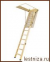 Чердачная лестница Velux Velta "Базовая" NLL 4030 60х120